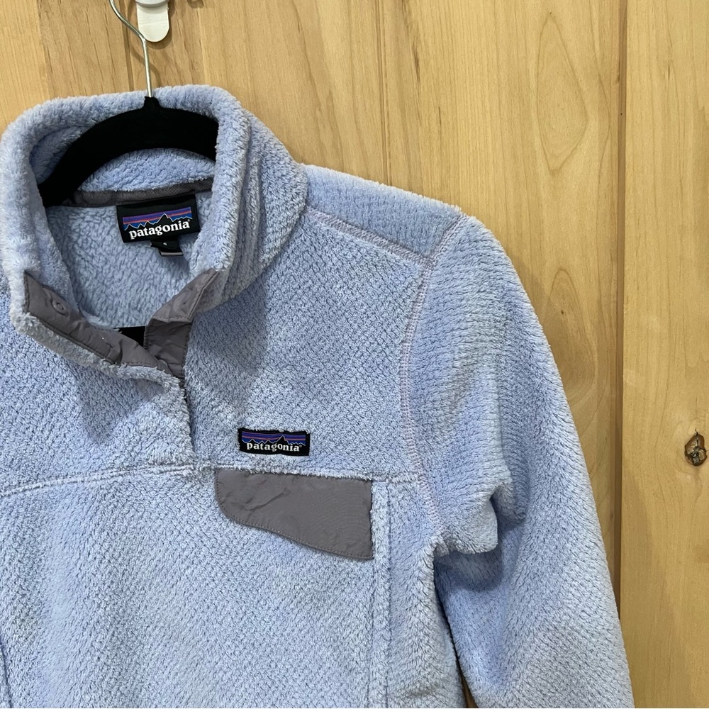 Patagonia Re Tool Snap T Fleece Pullover Lavender Size Small - Picture 7 of 12